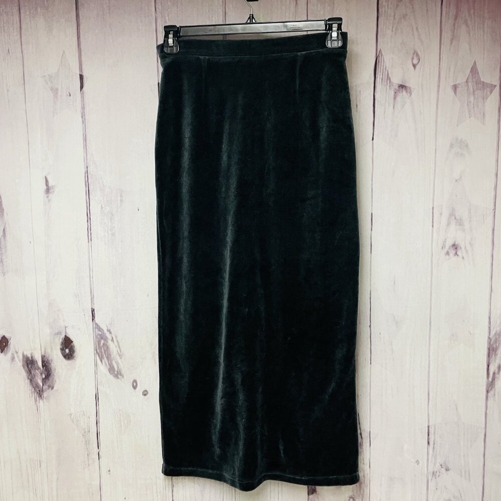 Jones New York Womens Size Small Long Gray Maxi Skirt